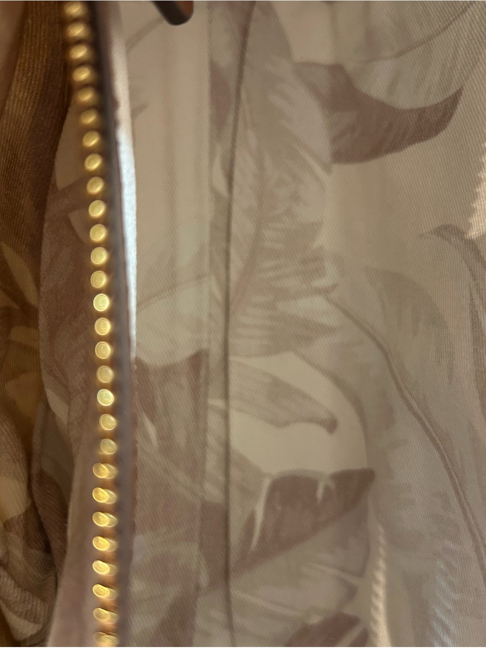 Tommy Bahama Cream and Brown Canvas Crossbody with Pineapple Detail - Picture 7 of 16